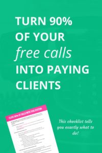 Free consultations don't work. This post shows you how to convert 90% of your free calls into paying clients.