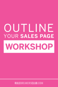What to put on a sales page