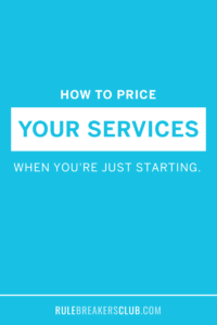 How to price your new services