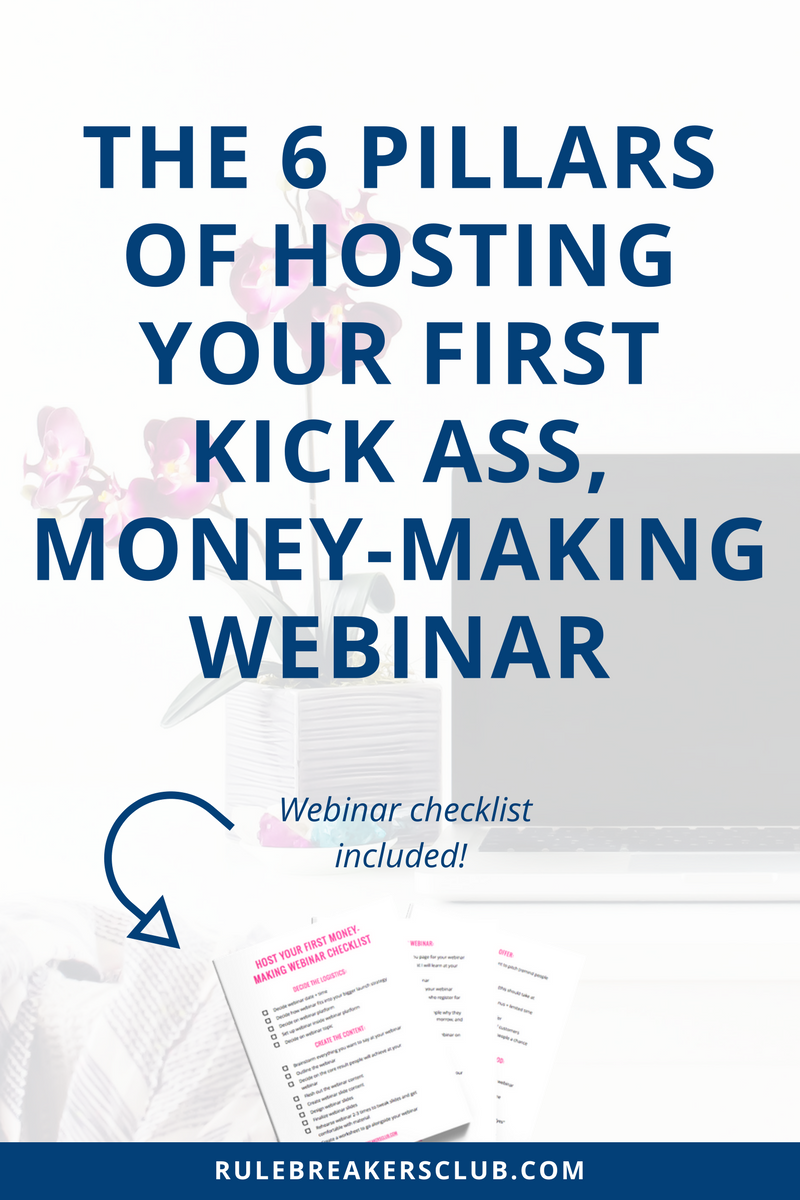 How to host a high converting webinar as a part of your online course launch.