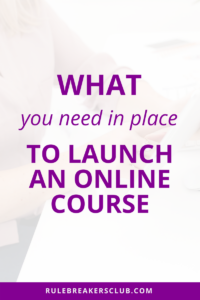 In this post I’m giving you my take on when to know if you’re ready to launch an online course (and what to do instead if you’re not).