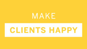 Make your clients happy and never have a grumpy client ever again.