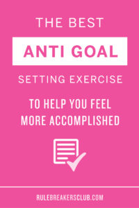 Love doing this anti goal setting exercise every year. Makes me a happy entrepreneur.