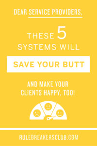 How to offer consistent services to your clients and do more work in less time