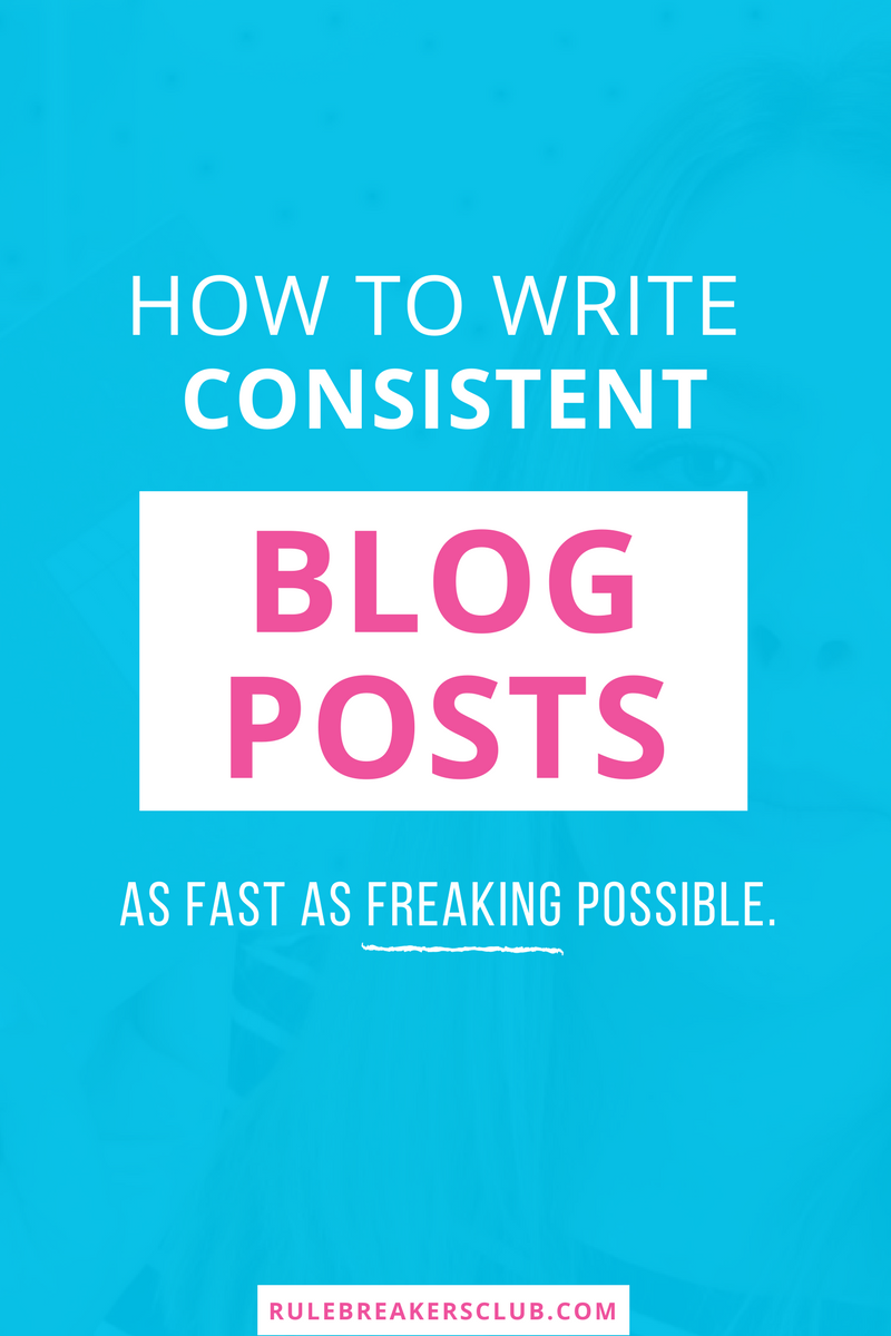 So what’s the secret to creating consistent content? The secret is BATCHING.