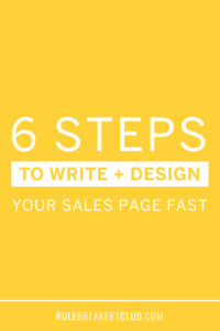 How to Write an Awesome Sales Page the Easy Way!