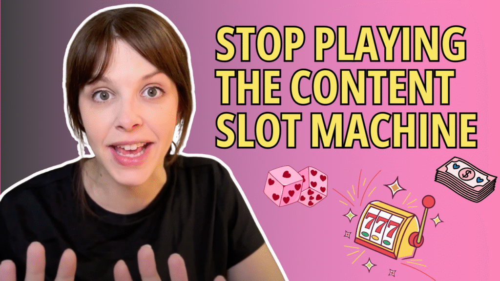 Content marketing strategy for service providers focused on building evergreen, long-term visibility instead of short-term social media spikes.